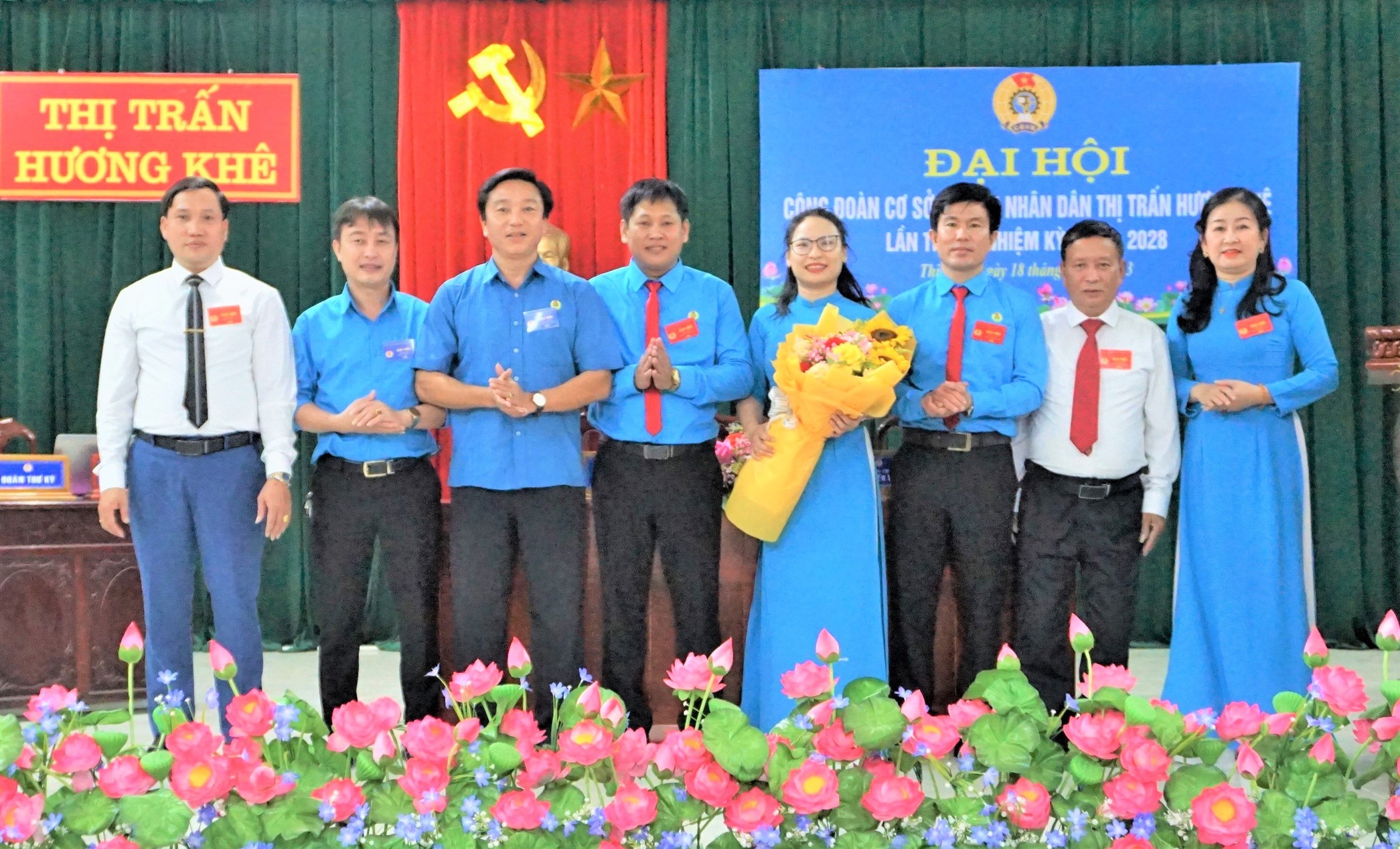 Công đoàn Thị trấn Hương Khê Đại hội lần thứ VI