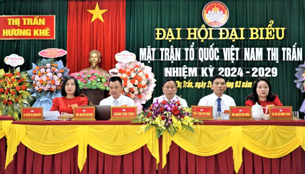 Đại hội đại biểu Mặt trận Tổ quốc Việt Nam Thị trấn, nhiệm kỳ 2024-2029
